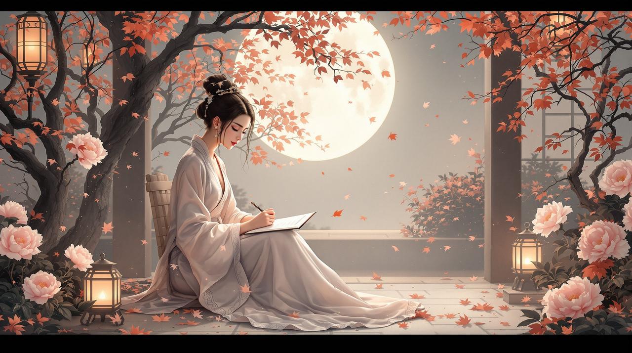 一对一视频 - 花间词话·李清照与牡丹