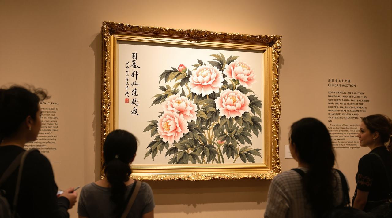 一对一视频 - 画中牡丹·历代名画赏析 一对一视频 - 画中牡丹·历代名画赏析